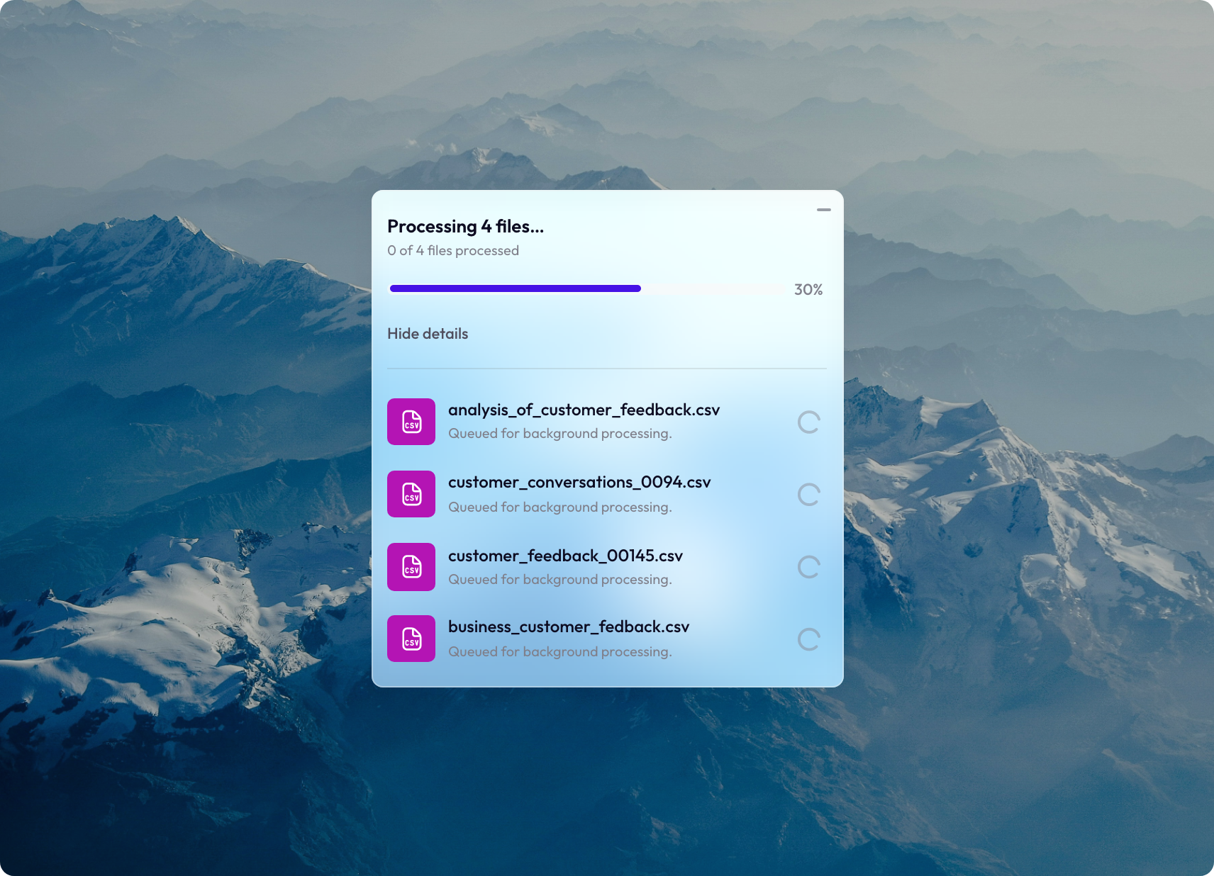 Import your conversations
