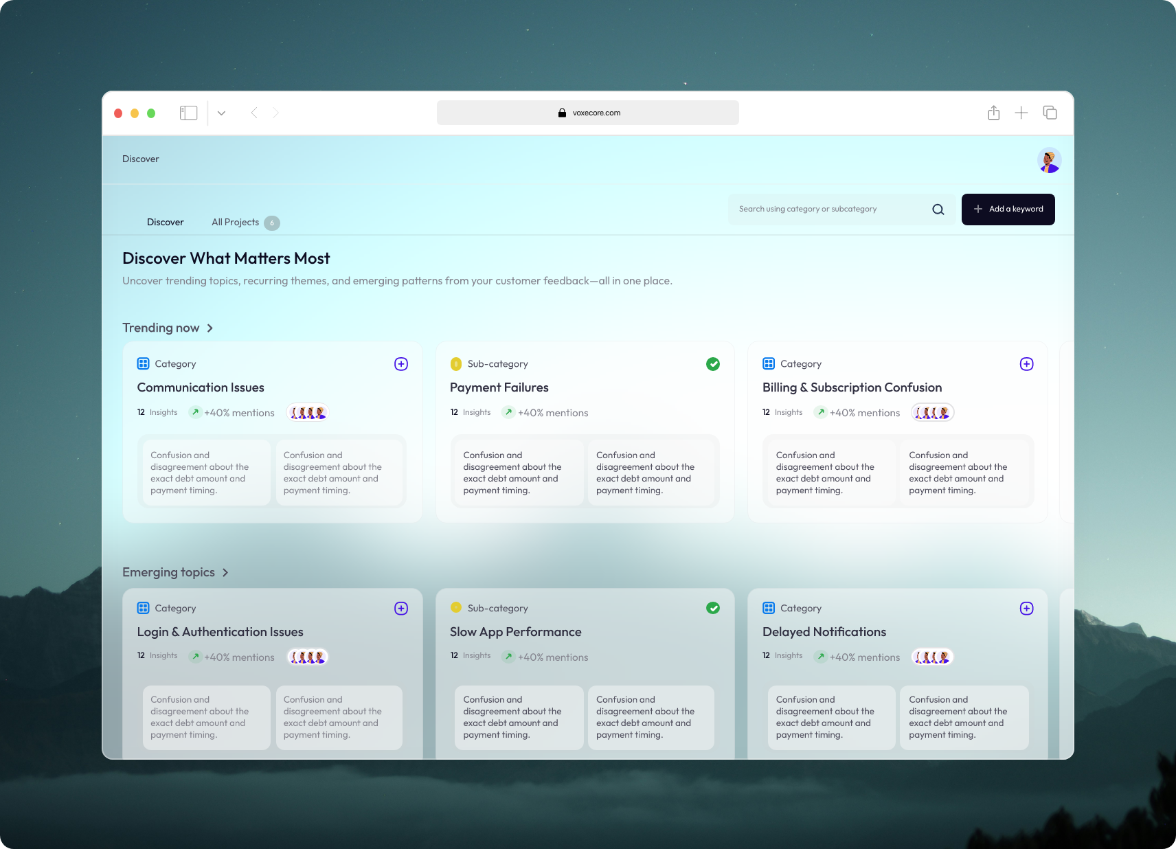 Spot trends in your data
